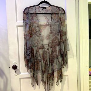 kate moss topshop kaftan cover up